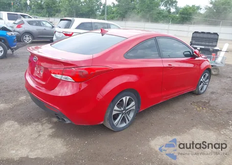2013 Hyundai Elantra Se from USA, damaged, VIN KMHDH6AE6DU004197